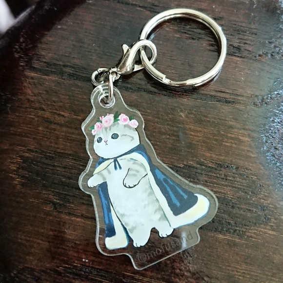 Mofusand - Acrylic Key Ring Charm - Grey Cat - 3/$25 - Picture 6 of 6